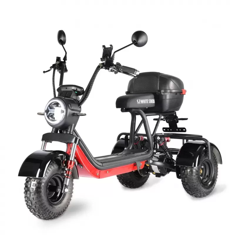 Электробайк WHITE SIBERIA TRIKE MINI 1500W